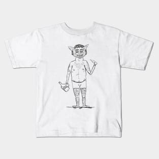 Liquor Goblin Guy Kids T-Shirt